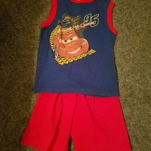 Cars short's and shirt